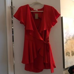 NWT Vestique Open-back Romper